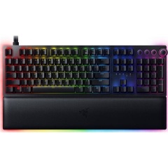 Razer Huntsman V2 USB angol (US) gaming billentyűzet fekete (analog switch)