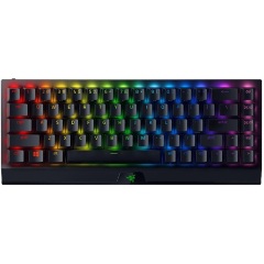 Razer BlackWidow V3 Mini Bluetooth / vezeték nélküli / USB-C angol (US) gaming Razer Green mechanikus billentyűzet feket