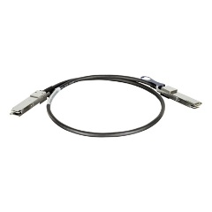 D-Link QSFP+ -> QSFP+ M/M adatkábel Direct Attach (DAC) 1m fekete