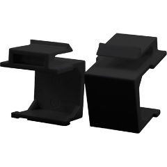 Logilink Keystone Blank Insert, 10 pcs., black