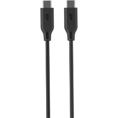 Silicon Power Boost Link PVC LK15CC USB-C -> USB-C M/M adatkábel 1m fekete 60W