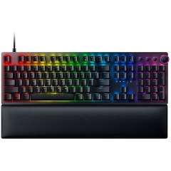 Razer Huntsman V2 USB angol (US) gaming billentyűzet fekete (Optical Purple switch)