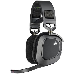 Corsair HS80 RGB Wireless gaming fejhallgató headset fekete