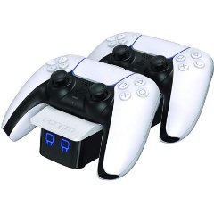 VENOM PS5 Kiegészítő Dupla Töltő állomás Fehér, VS5001