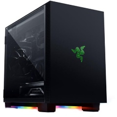 Razer Tomahawk Mini-ITX táp nélküli ablakos SFF számítógépház fekete