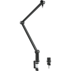 Logilink Professional Microphone Boom Arm Stand, black