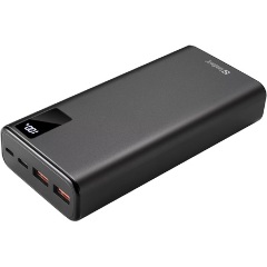 Sandberg PD20W 20000mAh Li-ion powerbank fekete (QC3.0)