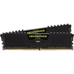 Corsair Vengeance LPX 32GB 3600MT/s DDR4 memória CL18 Kit of 2 fekete