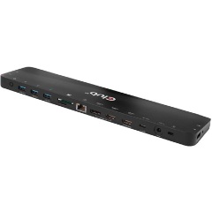 Club 3D Triple Display Dock USB-C dokkoló fekete