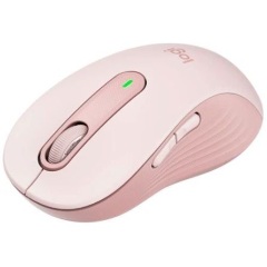 Logitech M650 Signature L optikai Bluetooth / vezeték nélküli egér rózsaszín