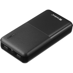 Sandberg Saver 20000mAh LiPo powerbank fekete