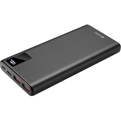 Sandberg PD20W 10000mAh Li-ion powerbank fekete (QC3.0)