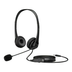 HP Stereo 3.5mm G2 fejhallgató headset fekete