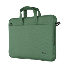 Trust Bologna Eco Slim 16" notebook poliészter oldaltáska zöld