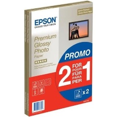 Epson Premium Glossy Photo Paper 2-for-1 A4 (210×297mm) fotópapír