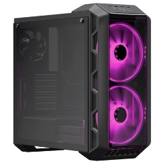 Cooler Master MasterCase HAF 500 táp nélküli ablakos Mid Tower számítógépház fekete