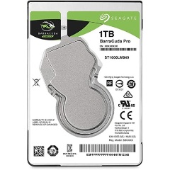 Seagate BarraCuda 1TB 7200rpm 128MB SATA3 2,5" HDD