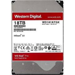 Western Digital Red Pro 18TB 7200rpm 512MB SATA3 3,5" HDD