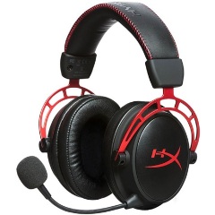 HP HyperX Cloud Alpha Wireless gaming fejhallgató headset fekete-piros