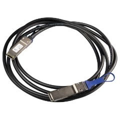 MikroTik QSFP28 -> QSFP28 M/M adatkábel Direct Attach (DAC) 3m fekete 100Gb/s