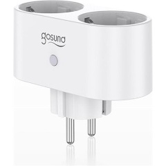 Gosund SP211 smart home 2db villásdugó CEE 7/3 (EU) smart plug fehér