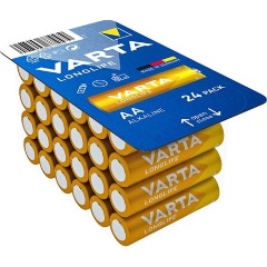 Varta LongLife AA (LR6) alkáli elem 24db BigBox