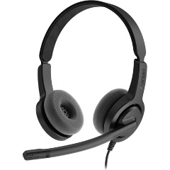 Axtel Voice 28 duo fejhallgató headset fekete