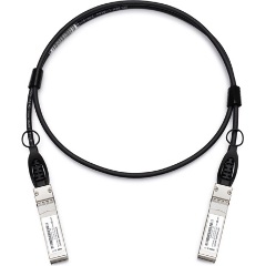 TP-Link SFP+ -> SFP+ M/M adatkábel Direct Attach (DAC) 1m fekete