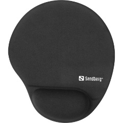 Sandberg Memory Foam Mousepad Round egérpad fekete