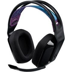 Logitech G535 Lightspeed vezeték nélküli fekete gamer headset