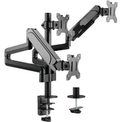 Equip 650134 17"-27" monitor tartó asztalra fekete