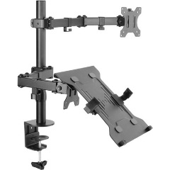 Equip 650119 13"-32" monitor tartó asztalra fekete