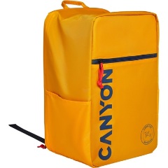 Canyon CSZ-02 15,6" notebook poliészter hátizsák sárga