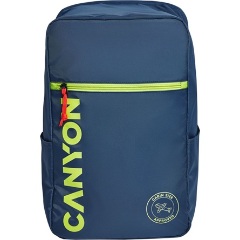 Canyon CSZ-02 15,6" notebook poliészter hátizsák kék