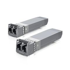 Ubiquiti UFiber 850nm 10Gb/s miniGBIC SFP+ LC Duplex Multi-mode transceiver modul KIT (2db)