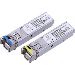 Ubiquiti UFiber 1310nm 1Gb/s miniGBIC SFP LC Single-mode transceiver modul KIT (2db)