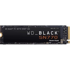 Western Digital WD_BLACK SN770 1TB PCIe x4 (4.0) M.2 2280 SSD fekete