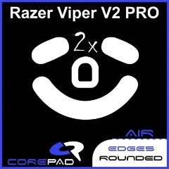 Corepad Skatez AIR 613 Razer Viper V2 PRO Wireless gaming egértalp