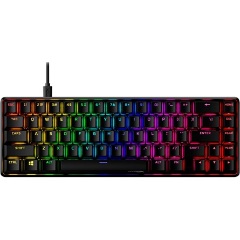 HP HyperX Alloy Origins 65 USB angol (US) gaming HyperX Red mechanikus billentyűzet fekete