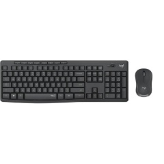 Logitech MK295 Silent vezeték nélküli cseppálló angol (US) membrán billentyűzet + egér szürke