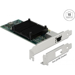 Delock i82599 10Gb/s PCIe x8 RJ45 hálózati adapter low profile