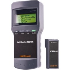 NIKOMAX Kábel teszter LCD kijelzővel, UTP/STP, RJ45