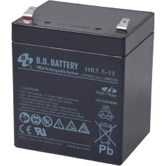 BB HR5.5-12 AGM HighRate ólom-sav (VRLA) UPS akkumulátor 1db