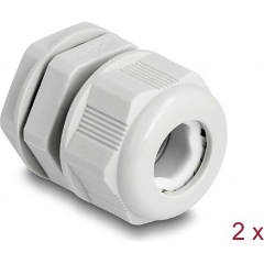 Delock EX kábelgyűrű M20 szürke 2 db.