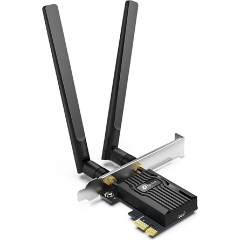 TP-Link Archer TX55E AX3000 3Gb/s PCIe x1 Dual-Band Wi-Fi Bluetooth hálózati adapter low profile