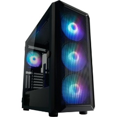 LC-Power Obsession táp nélküli ablakos Mid Tower számítógépház fekete