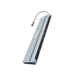 Canyon DS-90 14-in-1 14-port 100W USB-C dokkoló szürke