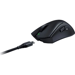 Razer DeathAdder V3 Pro optikai USB / vezeték nélküli gaming egér fekete