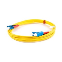 Fibrain LC -> LC M/M adatkábel 1m 50/125 OM3 DX Multimode