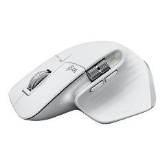 Logitech MX Master 3S Mac optikai Bluetooth / vezeték nélküli egér (Pale Gray) fehér-szürke
